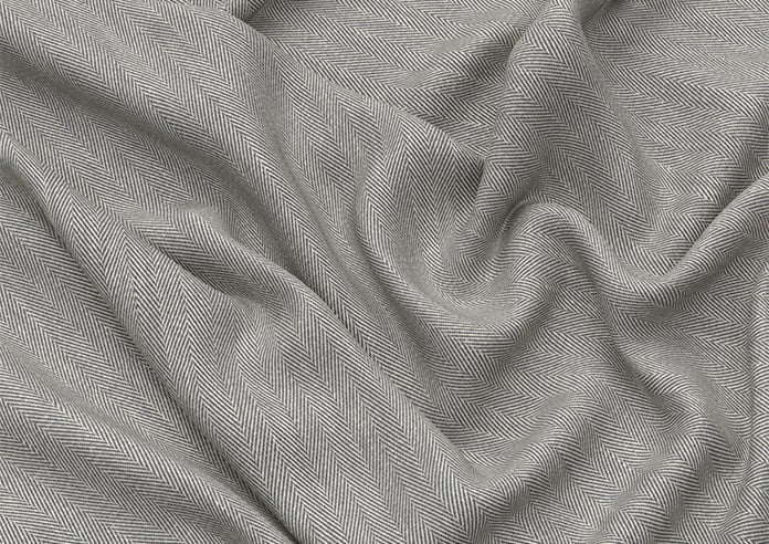 Delicate Chevron, Davy Grey - Motorised Roman Blind - Image 4